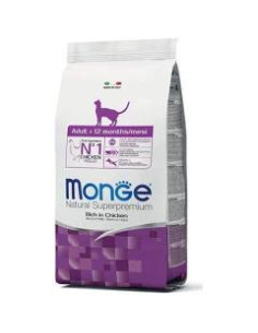 MONGE CHAT Adulte Croquettes Poulet 1.5kg