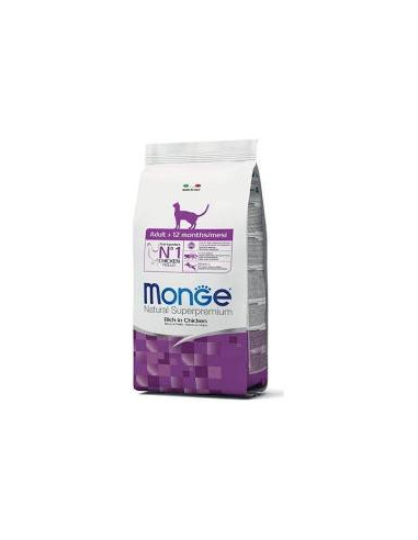 MONGE CHAT Adulte Croquettes Poulet 1.5kg