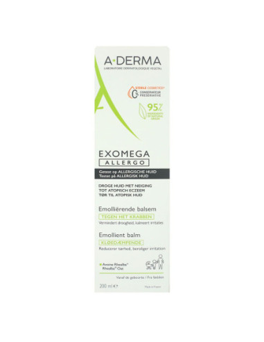 A-Derma Exomega Allergo Baume 200ml