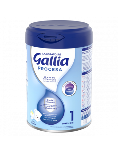 Gallia Calisma Bio 1er Age 800g