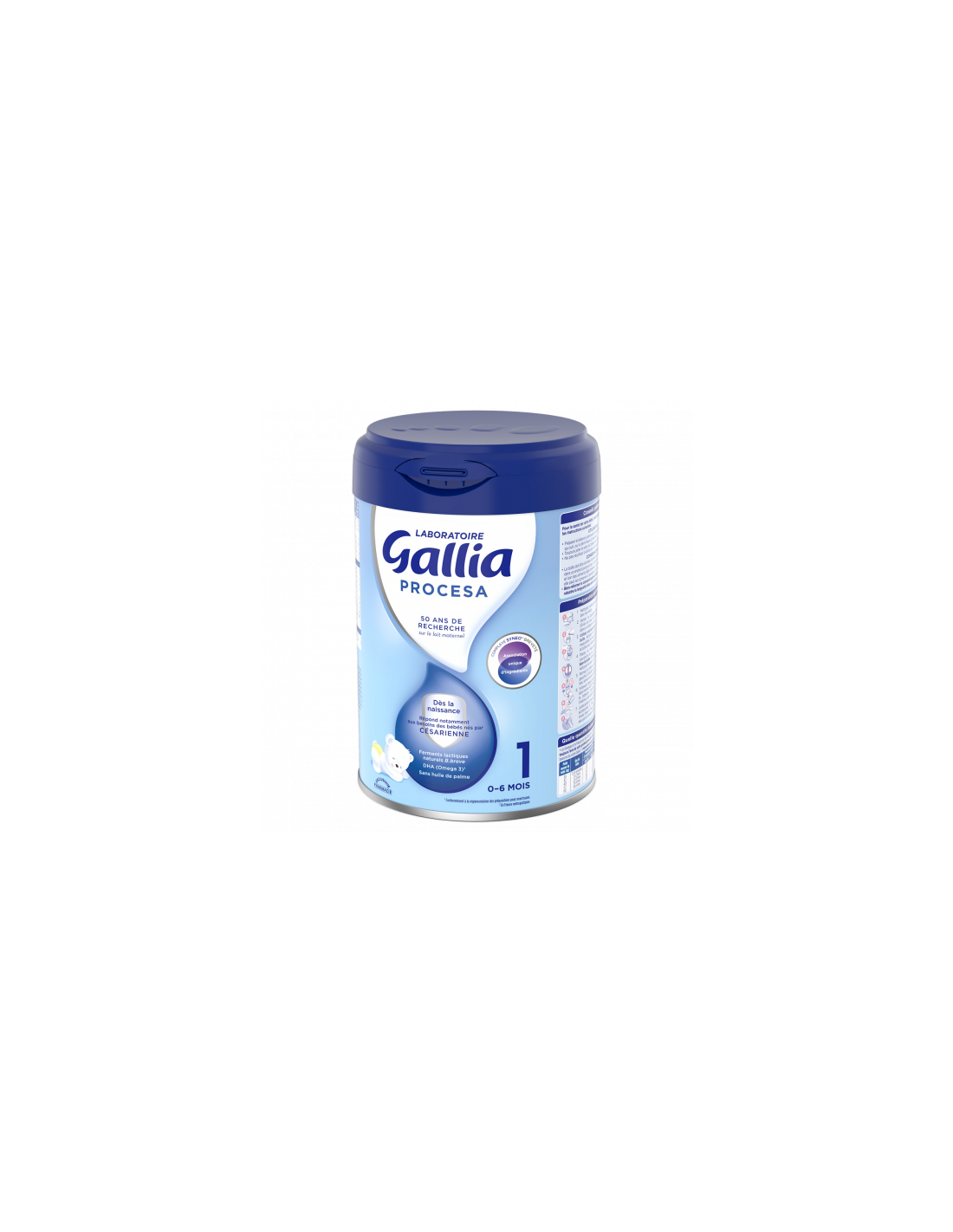 Procesa 2ème âge - 800g – Lait infantile – Lot x2