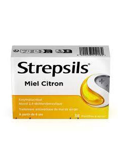 STREPSILS Miel Citron Bte 36 Pastilles