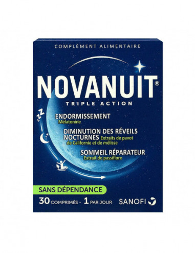 Novanuit Triple Action Bte 30