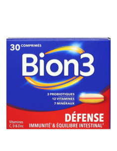 Bion 3 Adultes Bte 30 Cp