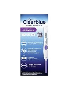 CLEARBLUE OVULATION Bte 10 Tests (4 Jours 2 Hormones) 2