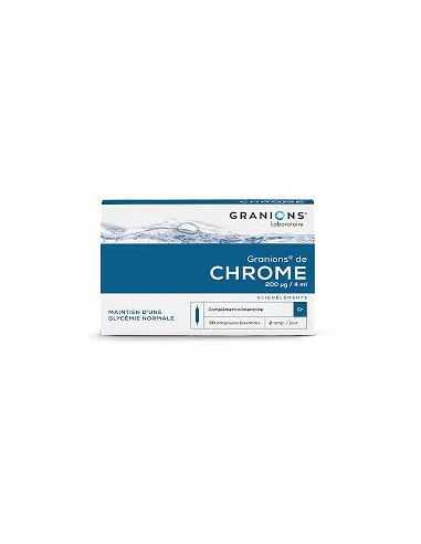 Granions De Chrome 200µg Bte 30 Ampoules